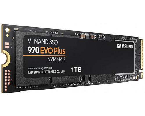 Твердотельный диск 1TB Samsung 970 EVO plus, M.2, PCI-E 3.0 x4, TLC 3D NAND [R/W - 3500/3300 MB/s]